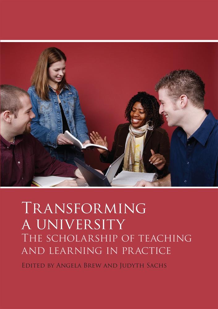 Cover: Transforming a University edited by Angela Brew and Judyth Sachs