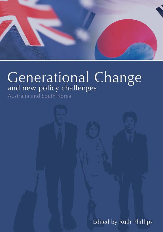 Cover: Generational Change and New Policy Challenges edited by Ruth Phillips